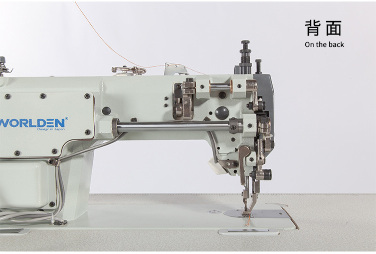 New model 0388 thick material edge banding machine, automatic thread cutting, synchronous computer sewing machine, industrial sewing pic 6