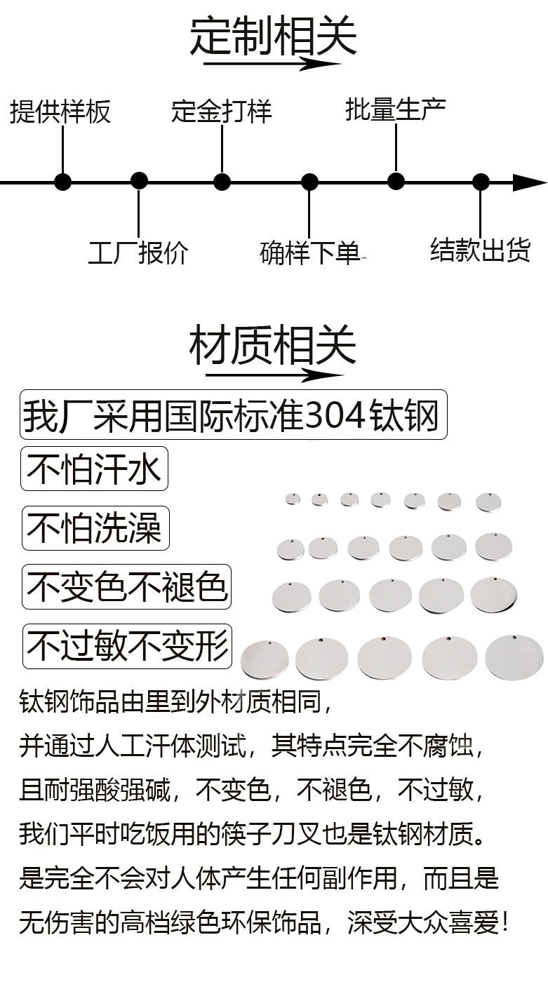 RUMNVNTY跨境热销精抛光不锈钢双圈钥匙圈饰品配件DIY圆环饰品圈详情28