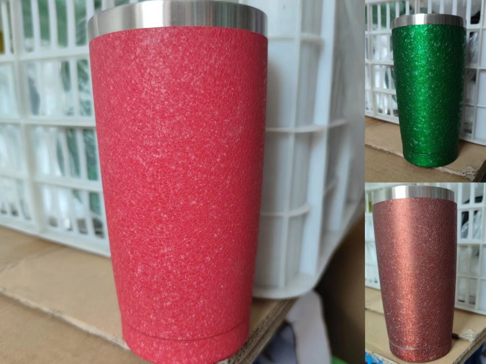 亚马逊 20oz汽车杯 不锈钢保温杯车载冰霸杯啤酒杯304喷塑汽车杯详情21