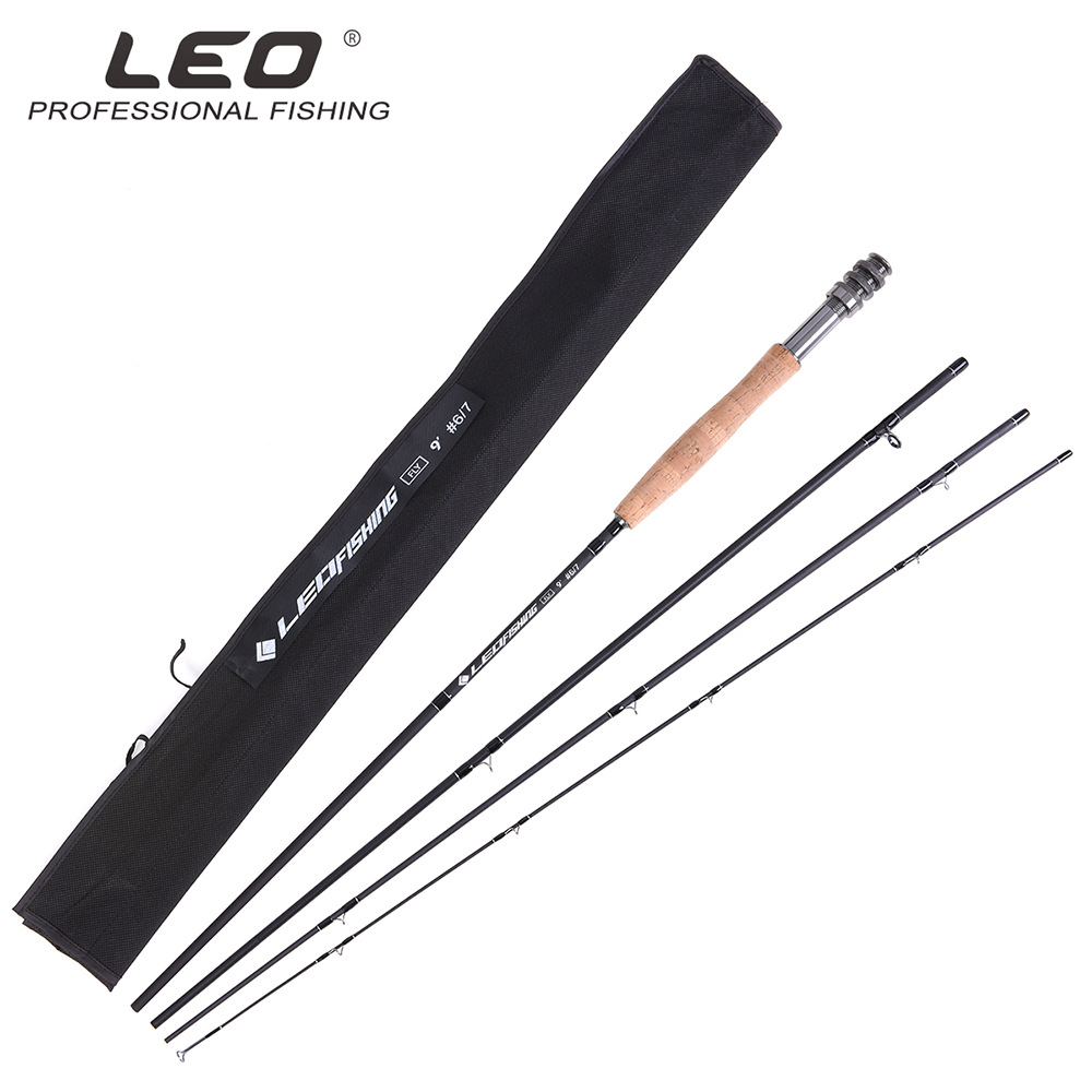 28010 LEO/ Leou [Four-Section Fly Fishing Rod 9 feet 2.7 m] #4/5/6/7/8 Fly Fishing rod pic 5