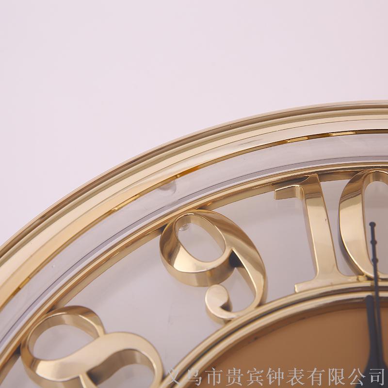 工艺创意时尚装饰仿古挂钟 厂家直销产地货源 客厅简约石英挂钟详情7
