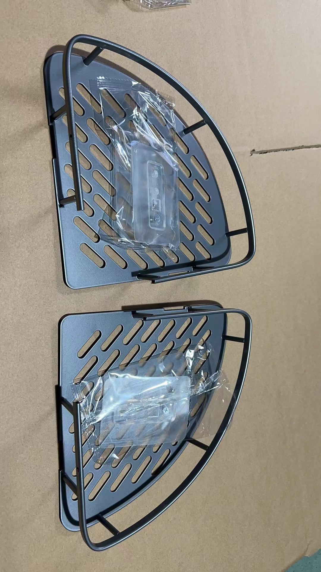 Bathroom tripod, bathroom wall storage rack, toilet, bathroom, shower room, wall-mounted storage rack without drilling holes pic 11