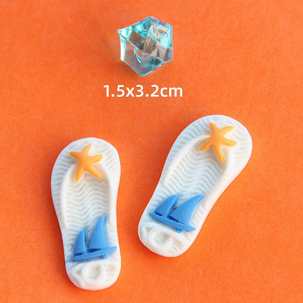 海洋风diy树脂配件咕卡配饰奶油胶发夹饰品配件跨境爆款详情5