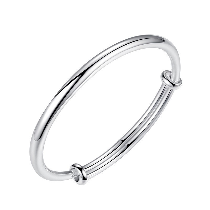Circular meteor shower silver-plated bracelet, a simple and youthful silver jewelry bracelet with an ins design sense for women, as a gift for your girlfriend pic 20