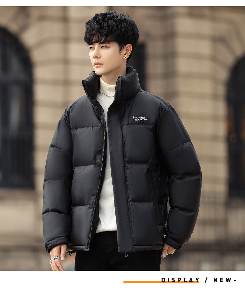 羽绒服男士2022年新款冬季中长款潮牌潮流帅气羽绒棉服青少年外套详情27