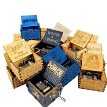 跨境货源热款你是我的阳光木质手摇音乐盒古典雕刻八音盒可定详情31