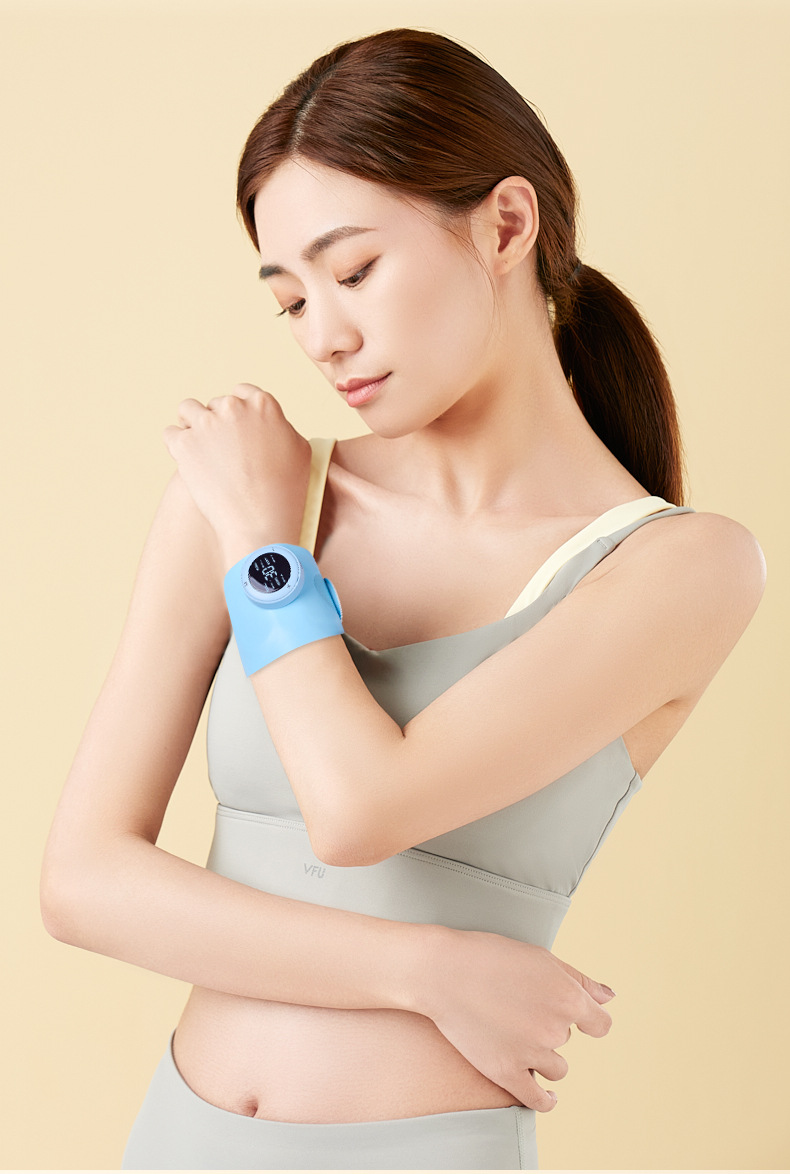 Factory direct supply of intelligent ems pulse arm slimming magic device, arm beauty device, leg lazy person fat-burning massage device wholesale pic 5