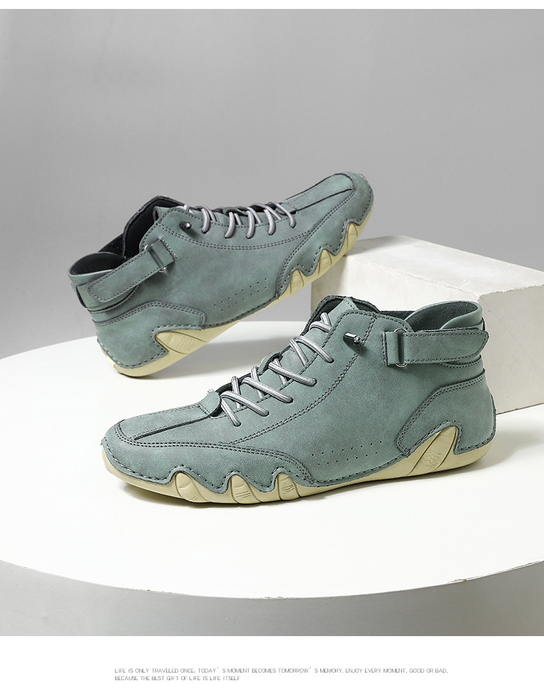 亚马逊热销马丁靴秋冬季跨境爆款高帮八爪鱼男鞋男士休闲短靴子详情34