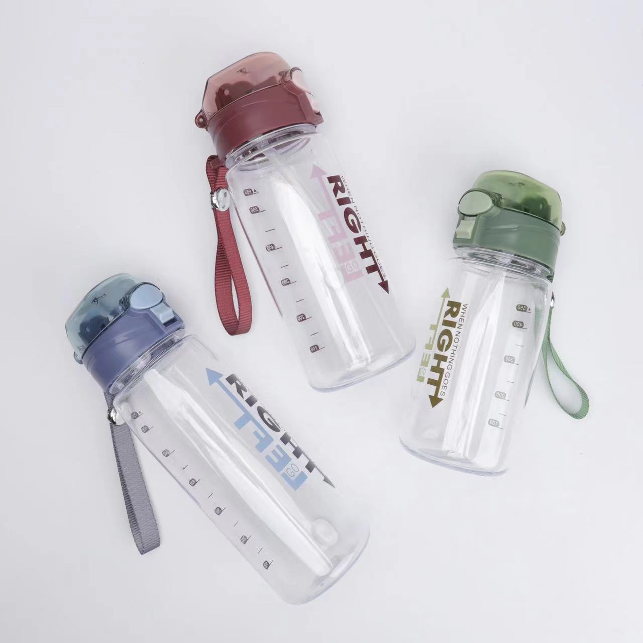 New student water cup, plastic cup, fitness water cup, high appearance level, durable, handle, outdoor sports water bottle, ins style pic 5