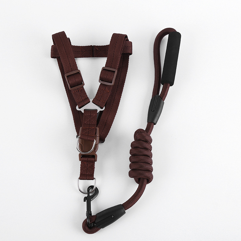 Aishangchong dog leashes, dog chains, plain dog walking leashes, collars, medium and large dog leashes, pet supplies pic 8