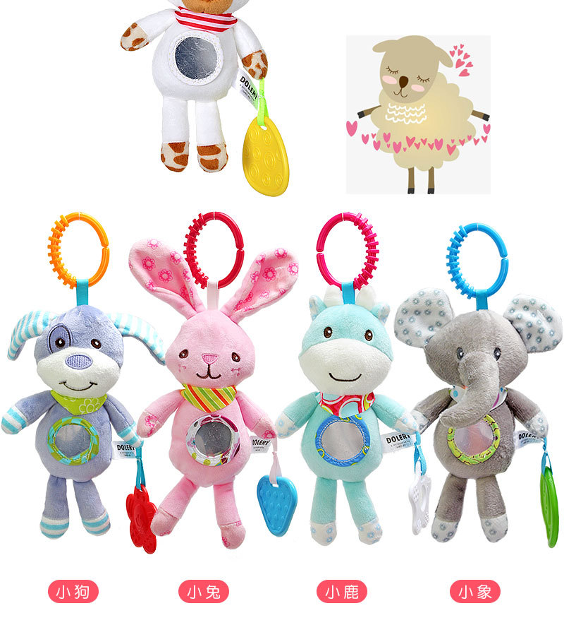 Baby bedside pendant, wind chime, plush fabric rattle, baby hanging bed toy, hanging bell, wind chime pic 4