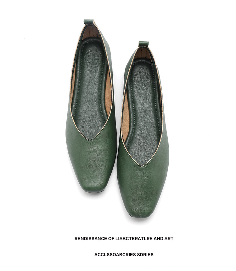 外贸跨境新款小方头浅口女士单鞋软底V口纯色工作鞋117-1#详情34