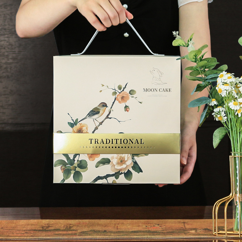 In-stock Mid-Autumn Festival packaging box 2025 new style Mid-Autumn Festival gift box, hand-held high-end gift box, empty box customization pic 23