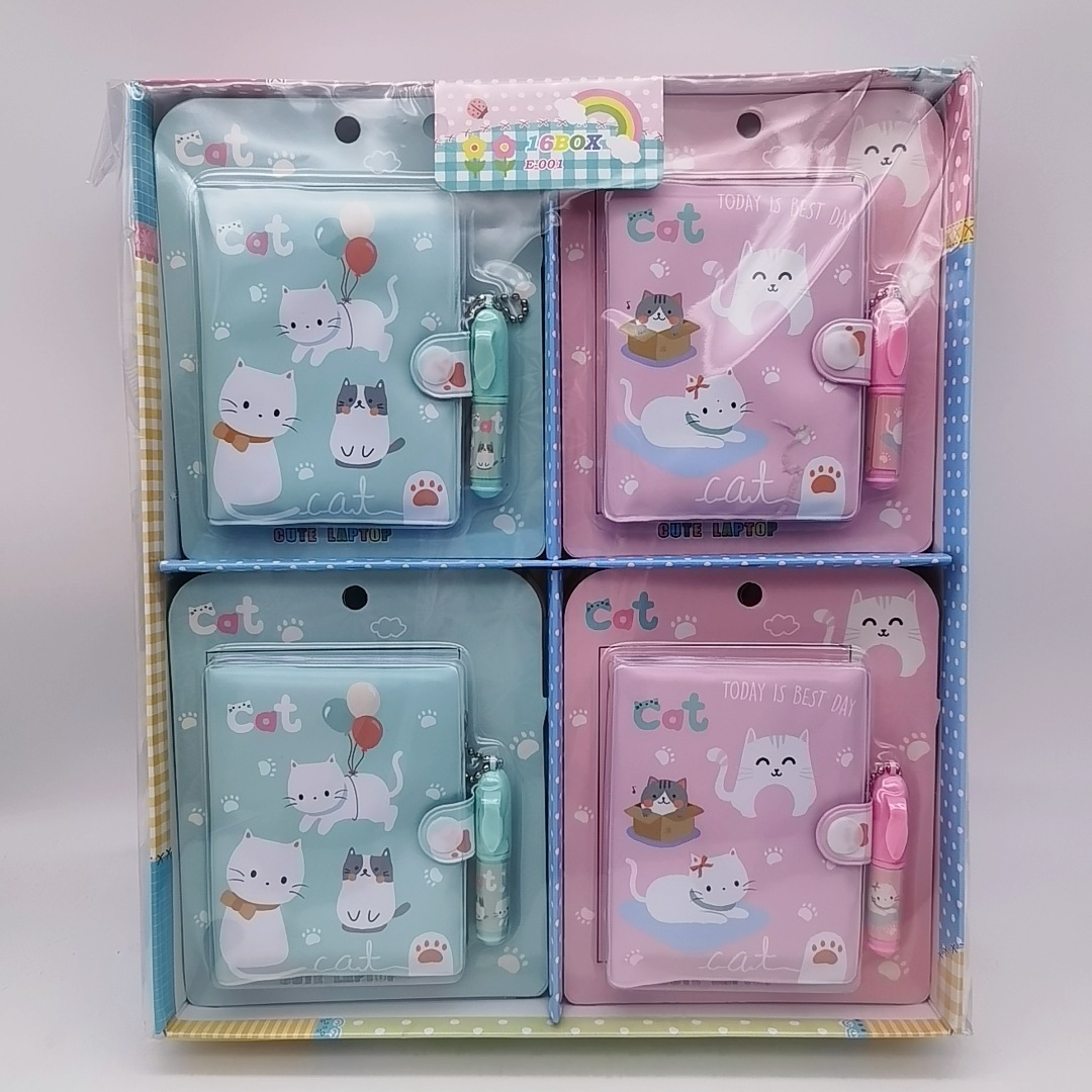 三丽鸥小学生笔记本套装可爱儿童文具小奖品旅行记事本女密码本子详情24