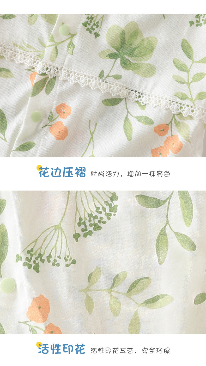 婴儿夏季短袖连体衣纯棉春夏宝宝衣服薄代发安阳婴童装中国风详情12