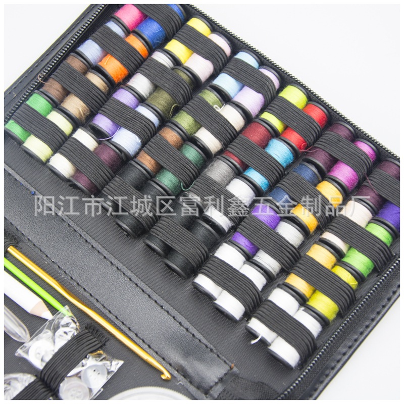 Factory wholesale 172-piece set of sewing kits, portable home and travel sewing kits, 48-color sewing tools, DIY sewing kits pic 9