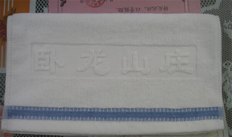 Factory supply of 16-count spiral plain woven pure cotton hotel towels, beauty salon bath towels, hotel and homestay wholesale square towels pic 75