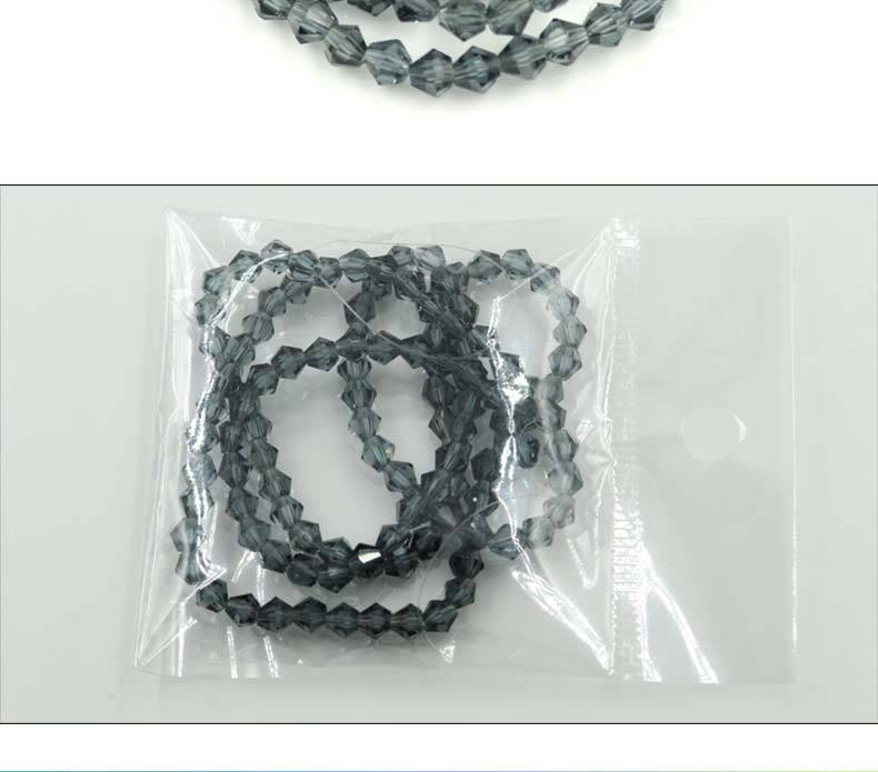 Wholesale of diy materials for diamond-shaped two-ended pointed beads, 2-8MM crystal loose beads, and wholesale of crystal glass beads pic 8