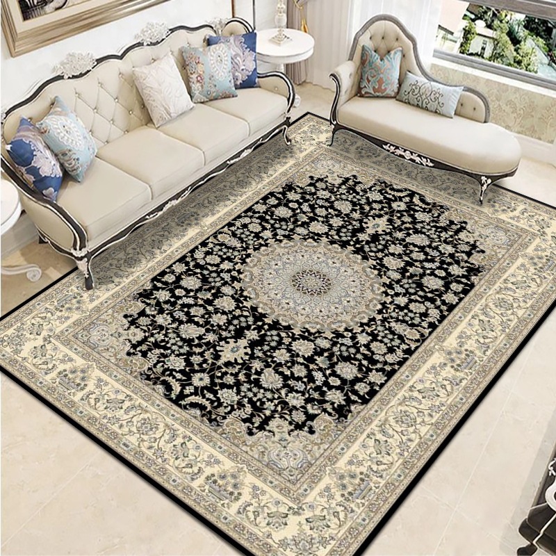 Nordic-style Persian carpet floor MATS, household full coverage washable living room carpets, door floor MATS, bathroom and toilet absorbent MATS, anti-slip floor MATS pic 7