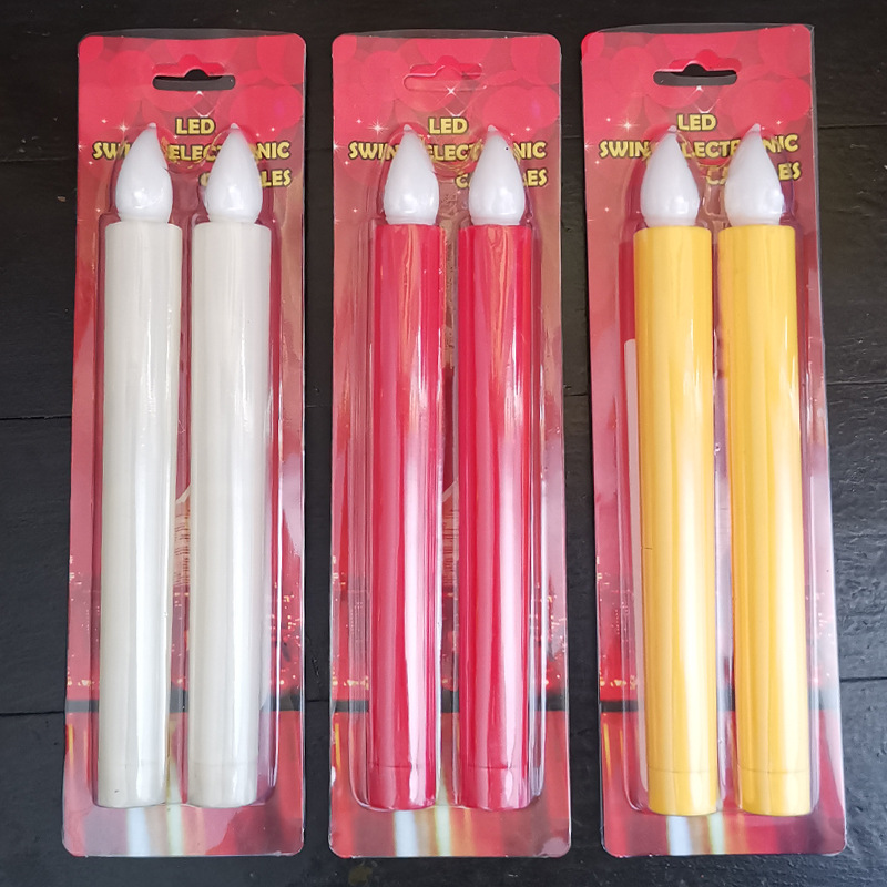 Long-pole electronic candles for Buddha and blessing, swinging decorative handicrafts and ornaments pic 17