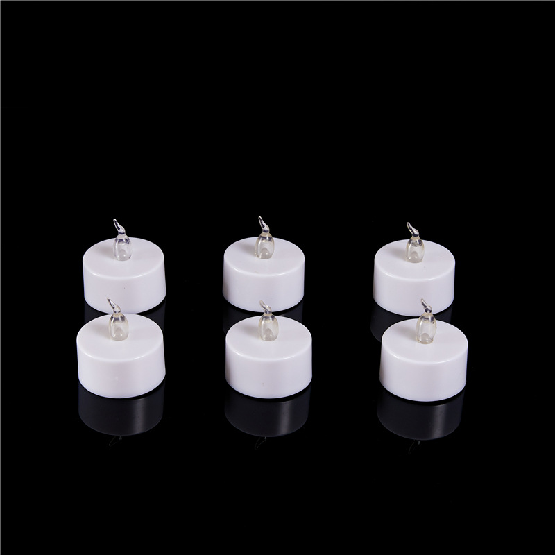Factory direct sales of transparent core tea wax led electronic candles, electronic simulation candles, Christmas electronic tea wax pic 7