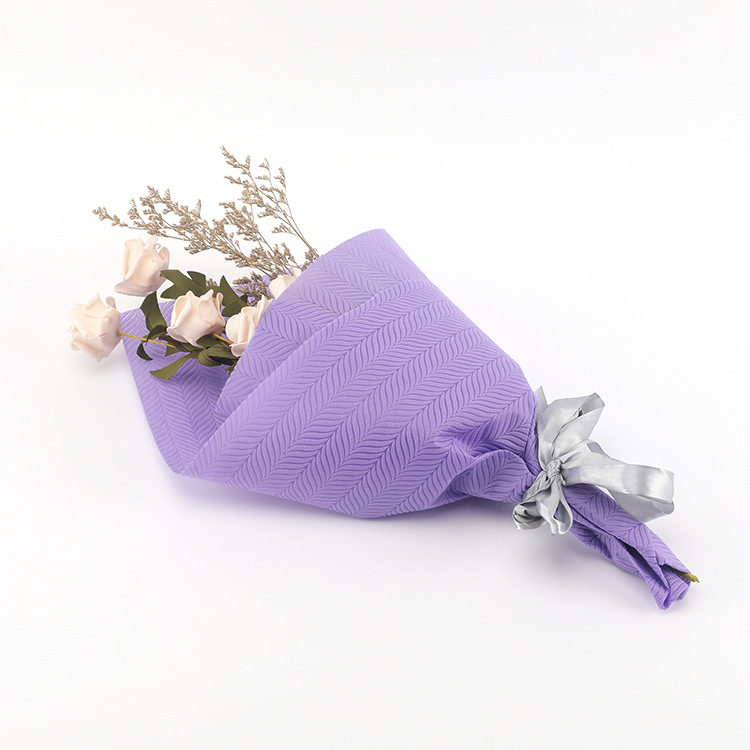 Estampado no tejido floral bouquet de flores paquete de papel papel floral día de san valentín diy material de florista arte floral embalaje de flores pic 19