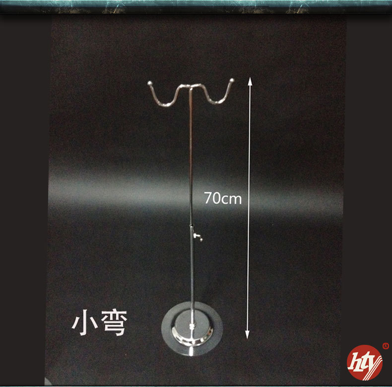 【 Durable 】 Metal bag hanger, four-hook bag display stand, handbag bag display stand pic 14