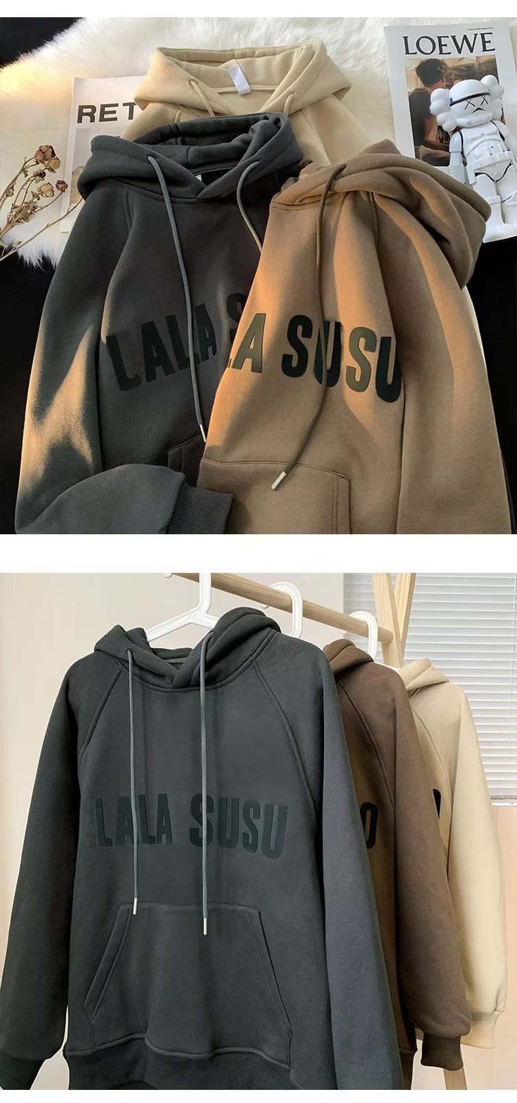 2022美式重磅卫衣男生冬季复古加绒加厚连帽外套秋冬ins潮牌上衣详情10