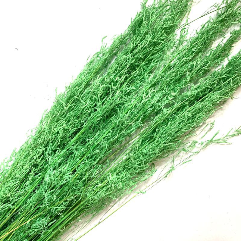 Natural plant preserved dried flowers, imported wind-driven grass handicrafts, flower arrangement, floating bottle, keychain with grass pic 12
