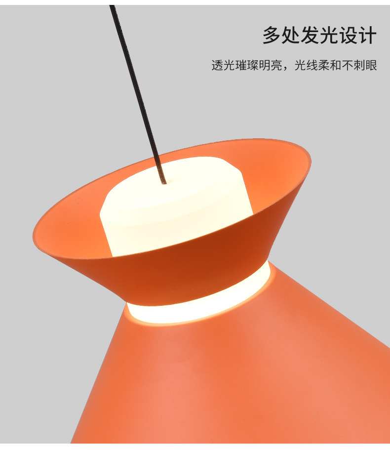 餐厅吊灯创意个性现代艺术过道灯卧室床头灯高级感详情16