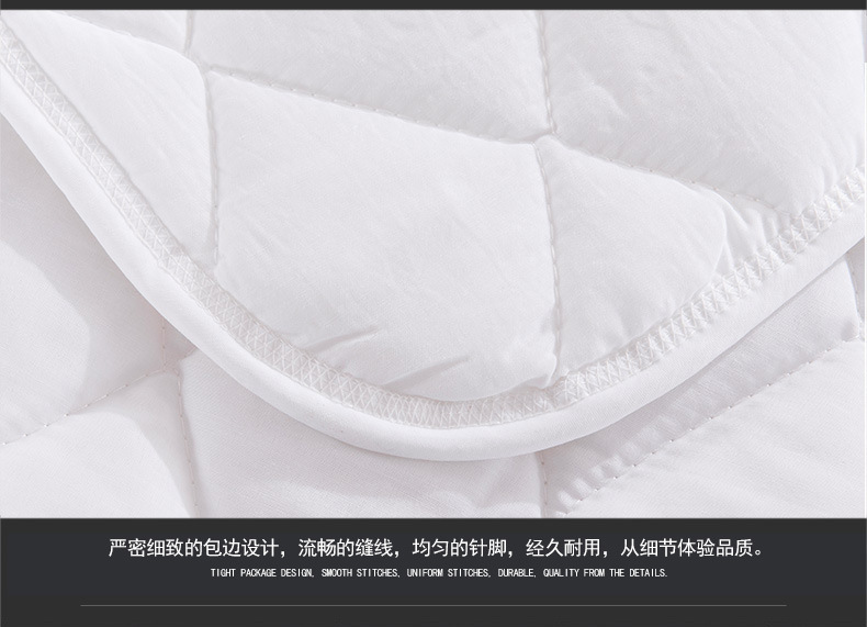 Shefan Hotel Supplies Custom wholesale hotel linen mattress protective pads, hotel bedding anti-slip pads, mattresses pic 17