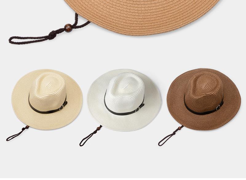 Sunshade fishing hat for men, summer foldable sun hat for men, trendy denim hat, wide-brimmed straw hat for men, outdoor sun protection hat pic 3