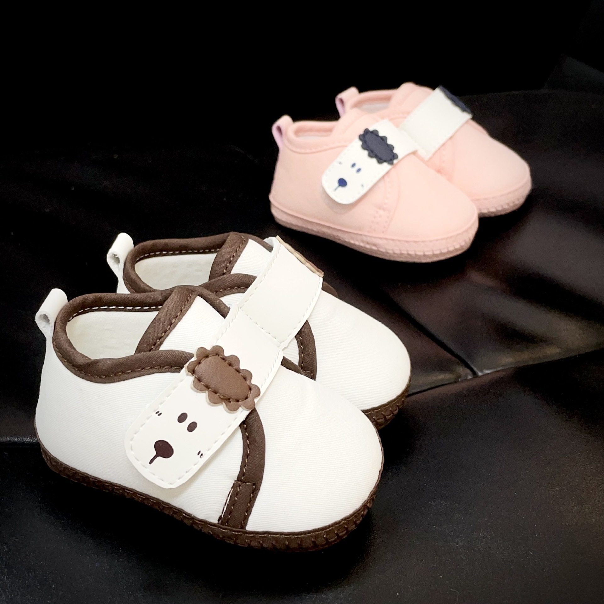 蹦哒哒春秋款小码段0-1一岁品牌男女宝宝婴儿学步机能童鞋子软底详情4