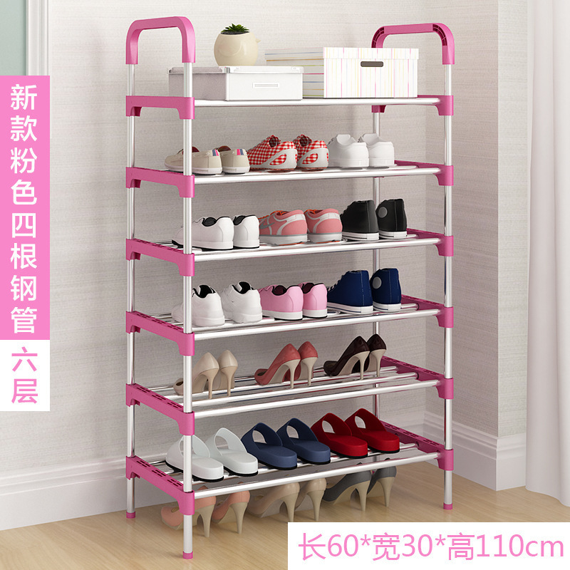 Shoe rack dust cover, household simple door, dormitory shoe cabinet, multi-layer bedroom storage rack plastic gasket 0819 pic 1