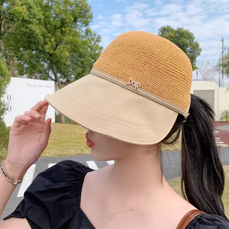 帽子女款夏季鸭舌帽夏防晒遮阳帽时尚显脸小太阳帽凉帽夏天2024款详情4