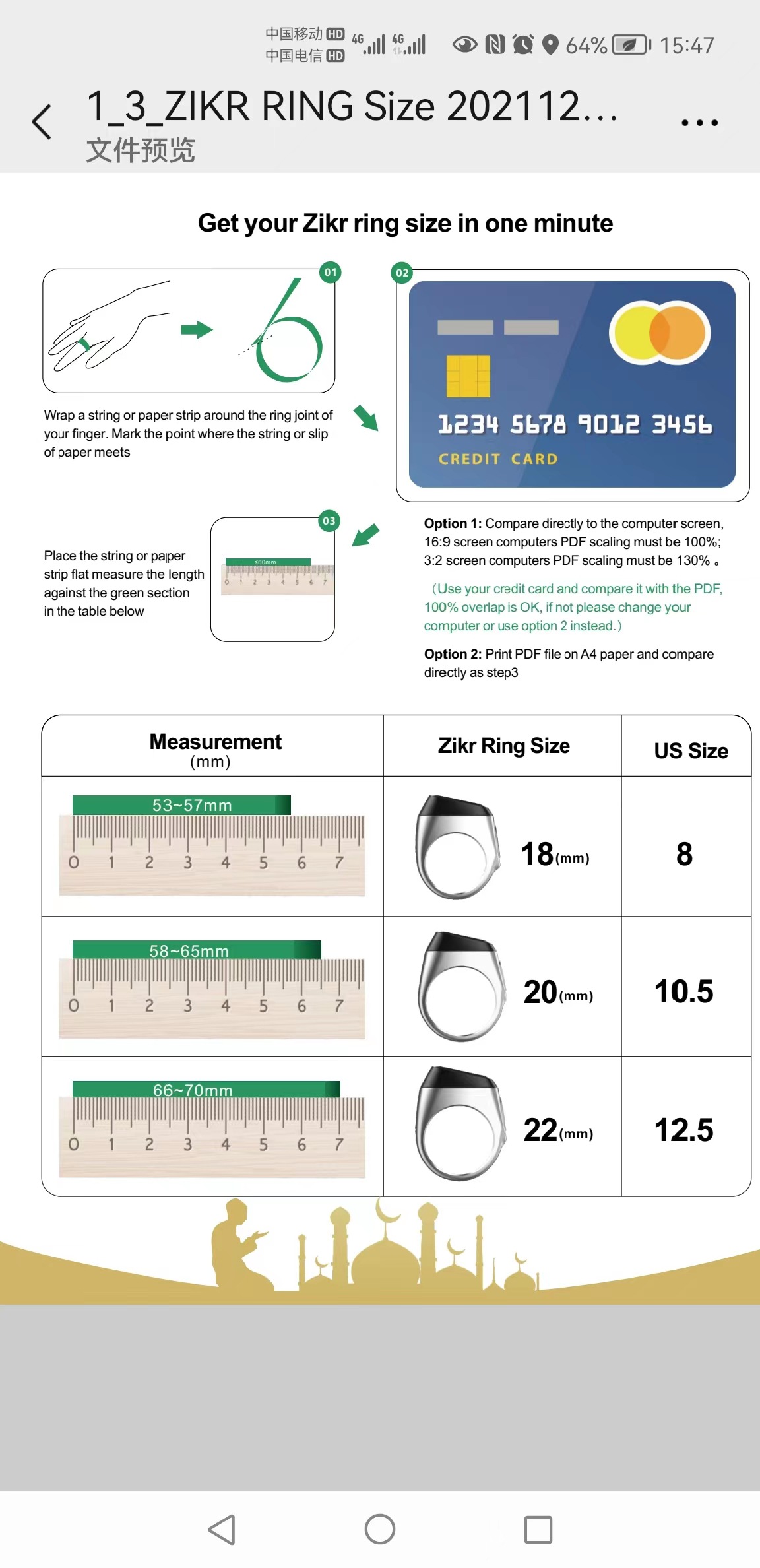 umeox Elegant and Innovative iqibla zikr ring counter Smart Ring Bluetooth Counter pic 10
