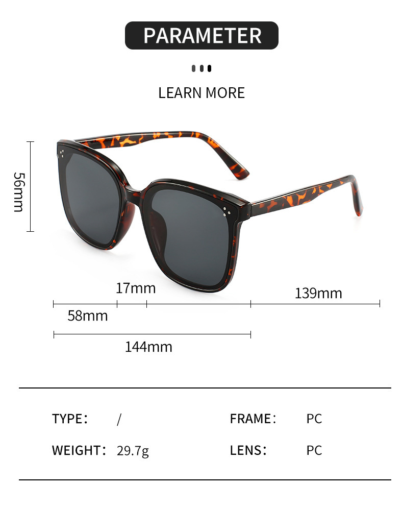 The best-selling GM-style UV-blocking sunglasses and the Instags-style polarized sunglasses worn by celebrities pic 8