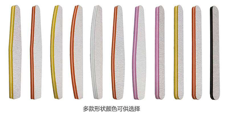 Sponge sandpaper, sanding strips, sandpaper files, double-sided nail files, nail polish sanding strips, shanilak pic 5