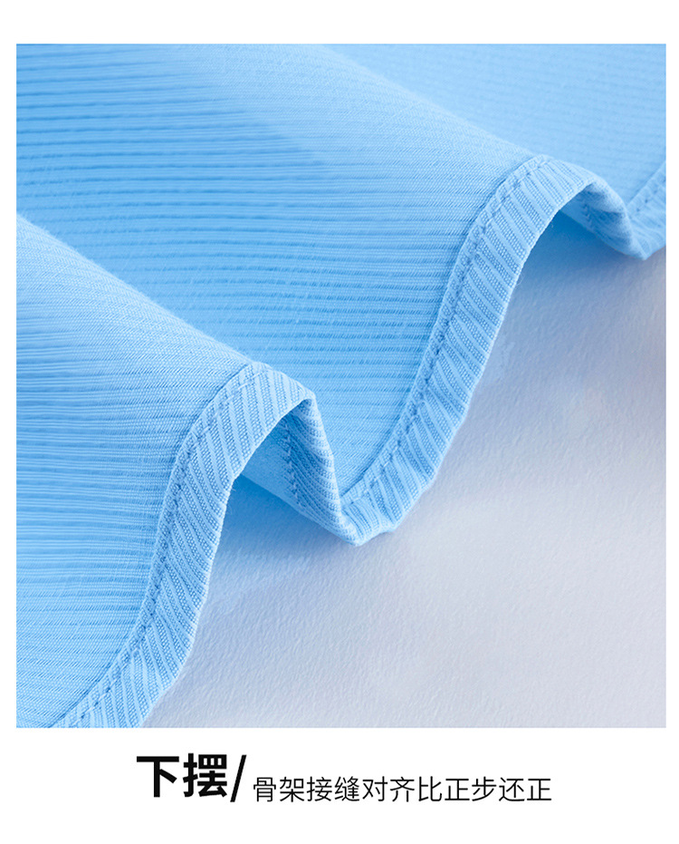 Business men's short-sleeved shirts, summer casual formal business attire, work clothes, no-iron women's one-inch shirts, white shirts, slimming pic 23