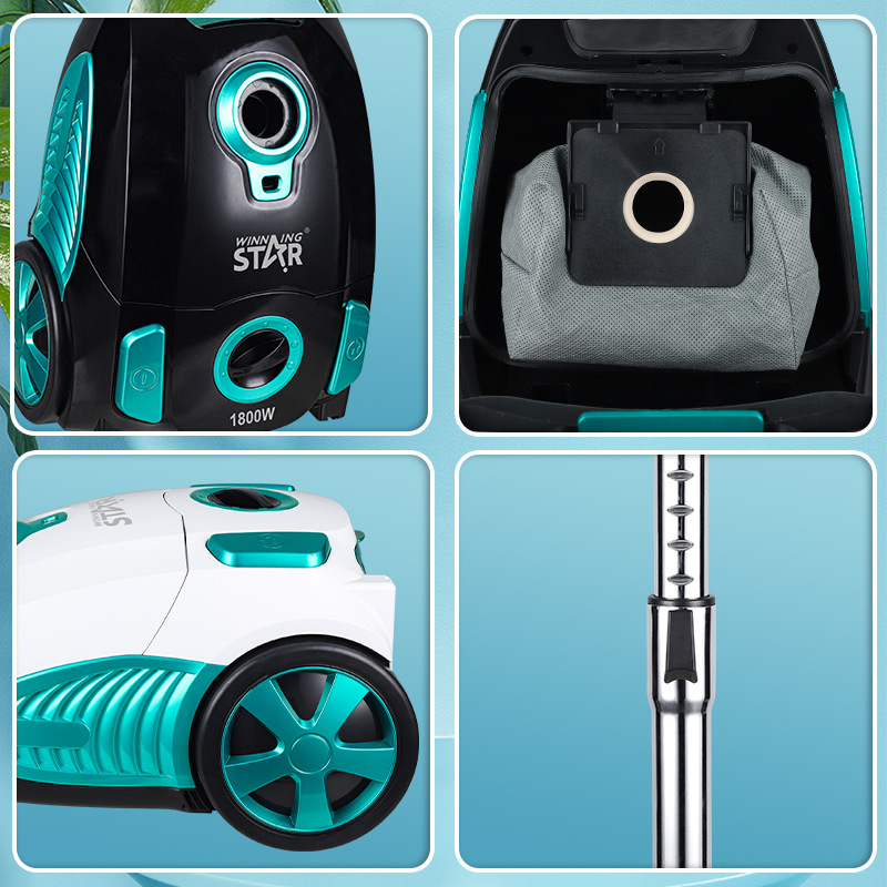 Winning Star Cross-border 1800W High-power household handheld and foot-operated convenient horizontal multi-functional vacuum cleaner pic 7