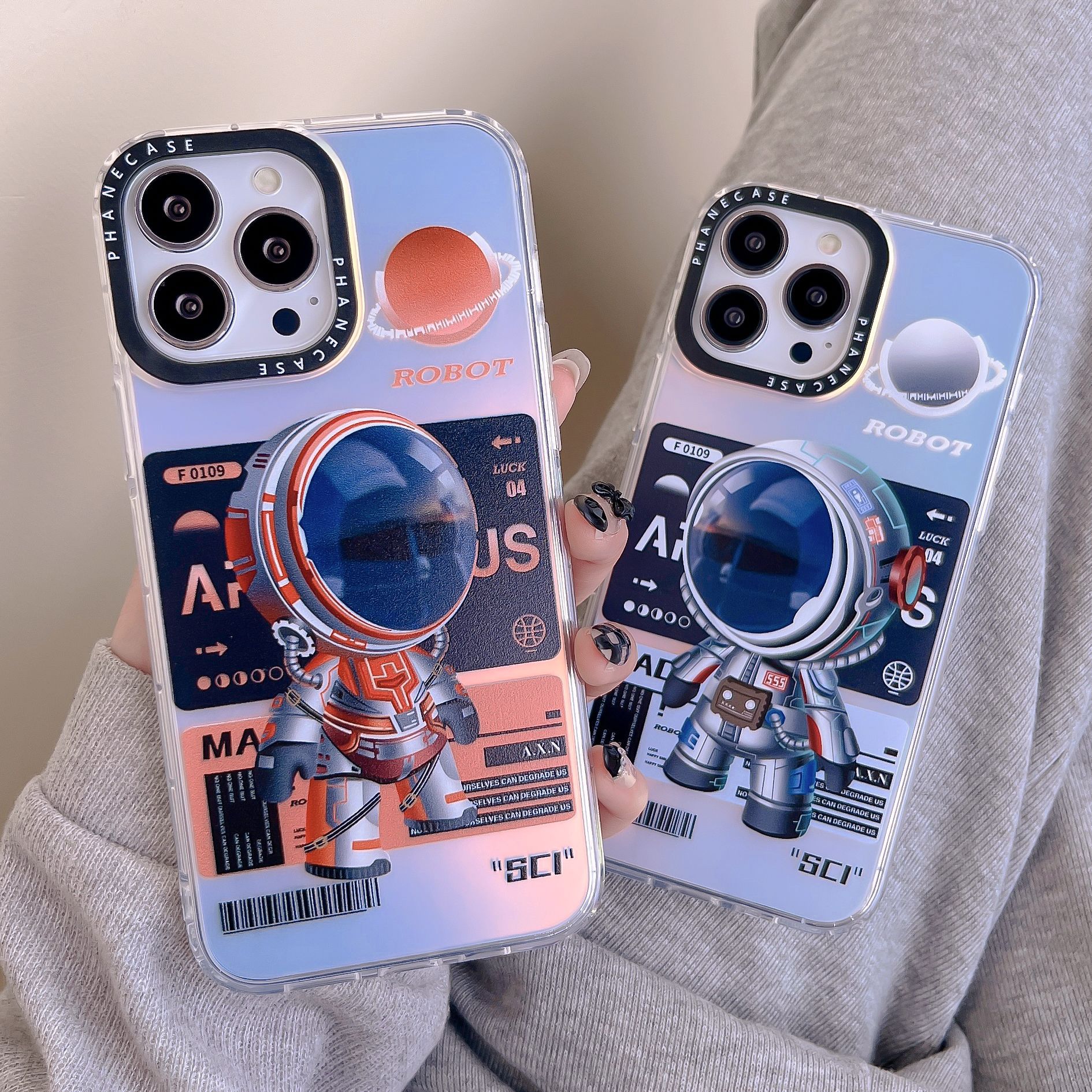 Laser Cartoon 14 is suitable for iPhone14Promax and iPhone 13Pro phone cases. 12 Personalized and 11 shockproof XSMAX pic 16