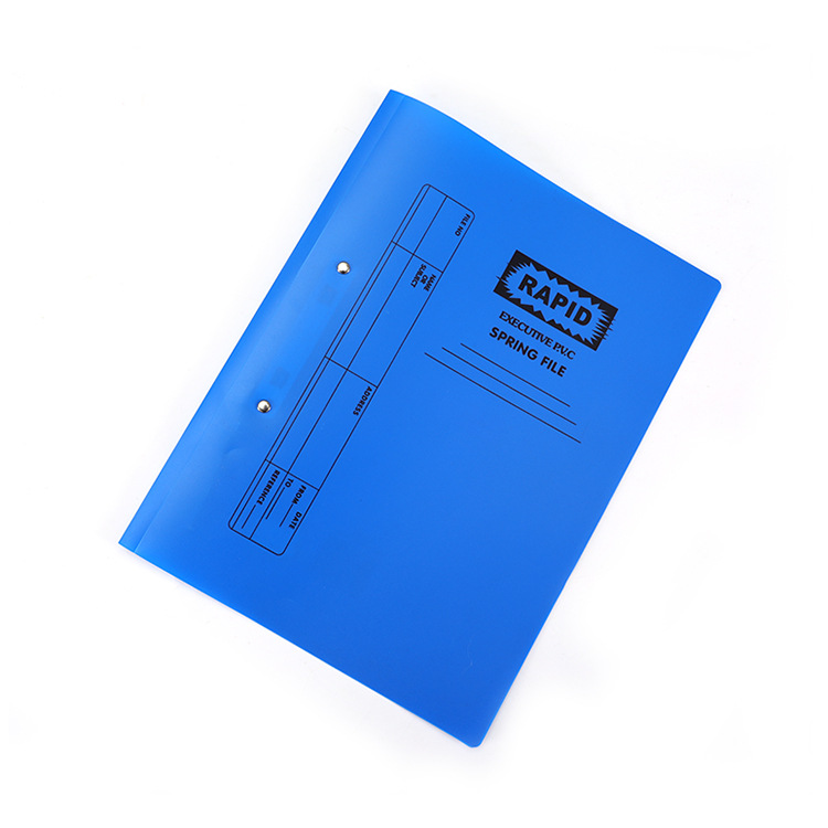 A4 large snake spring folder, office folder, snake-shaped double-hole folder, folder pic 2