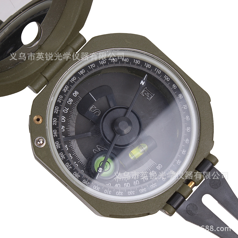 Metal geological compass, high-end outdoor compass M2 slope meter, multi-functional compass, military slope measurement pic 11