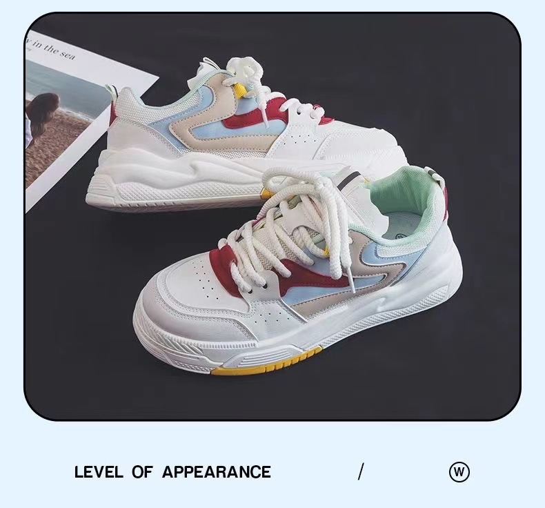 秋冬新款厚底休闲鞋学院风潮流时尚运动板鞋学生百搭潮流板鞋女款详情18