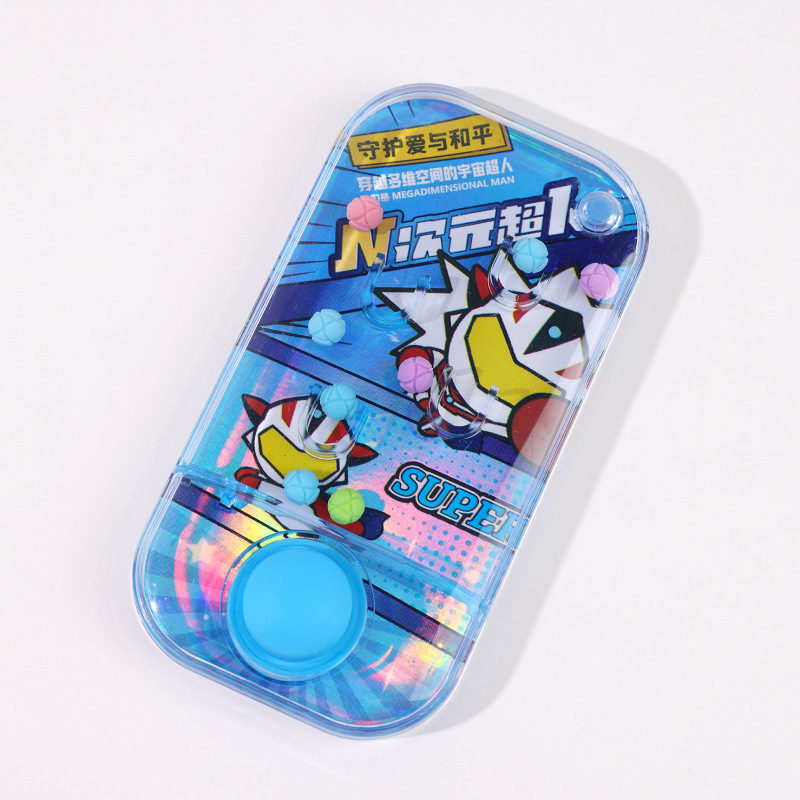 Cartoon ring-toss water machine creative educational toy, childhood handheld basketball shooting water machine, street stall and small store wholesale supply pic 22