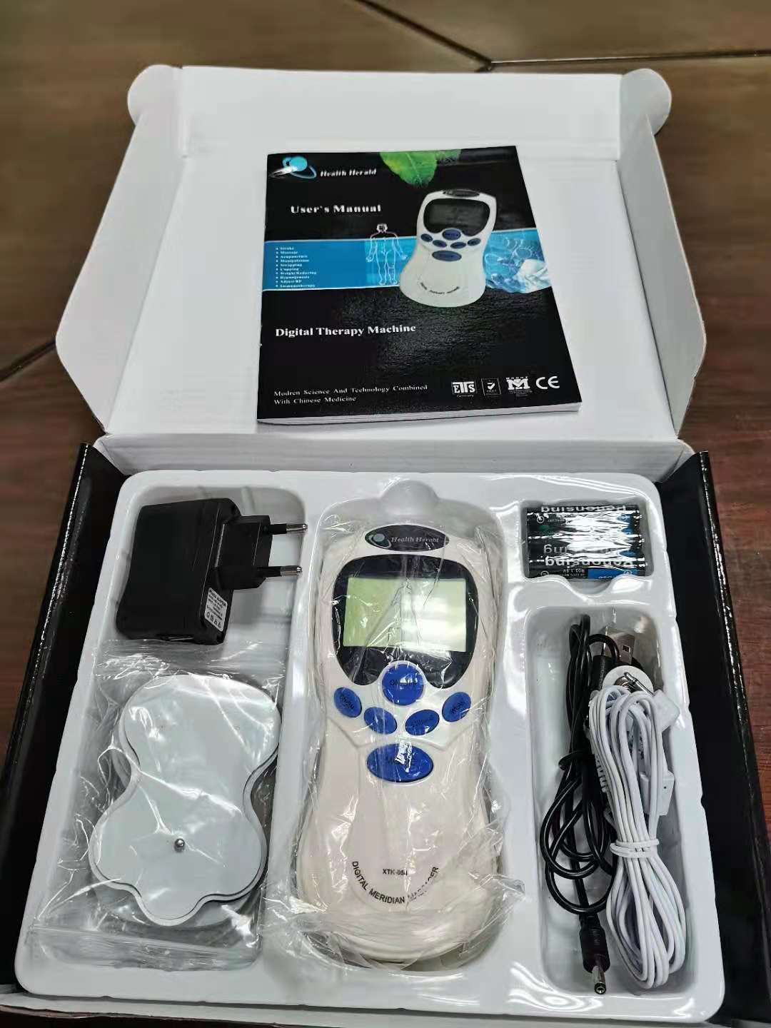 Sales gifts: Low-frequency meridian device, digital meridian therapy device, cervical massager, lumbar pulse massager manufacturer pic 1