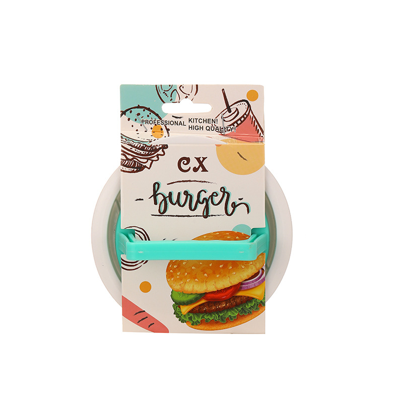 Cross-border hamburger meat press, household multi-functional meat Patty pressing plastic mold, manual meat Patty pressing kitchen tool 1 pic 3