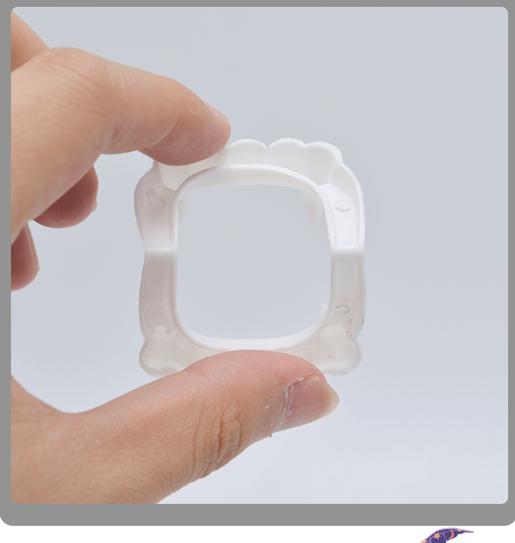 跨境万圣节日表演装扮道具血丸假牙僵尸白牙魔鬼牙齿影视装扮玩具详情7