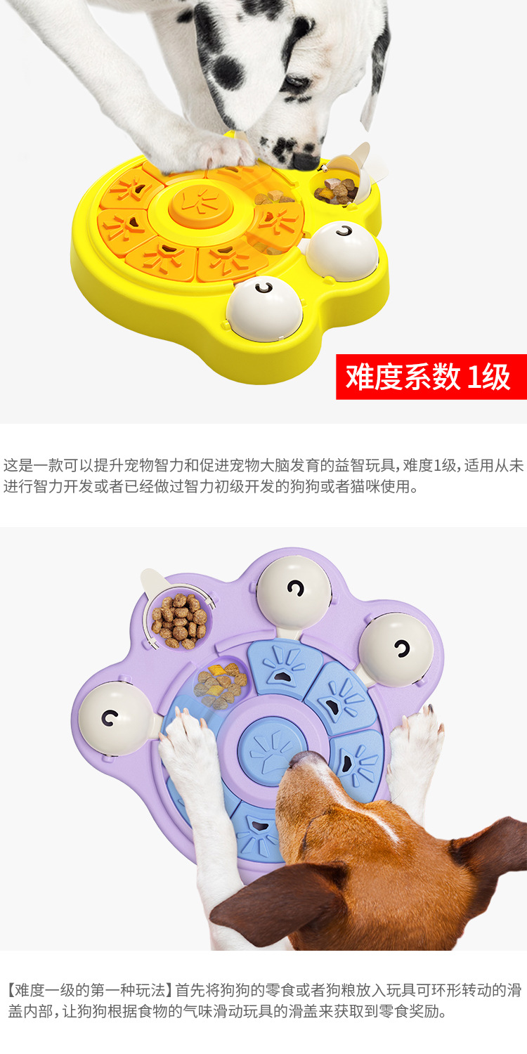 Fábrica de productos para mascotas inicio empresa al por mayor nuevo estilo explosivo amazon drain food slow food dog intellect puzzle toys pic 32
