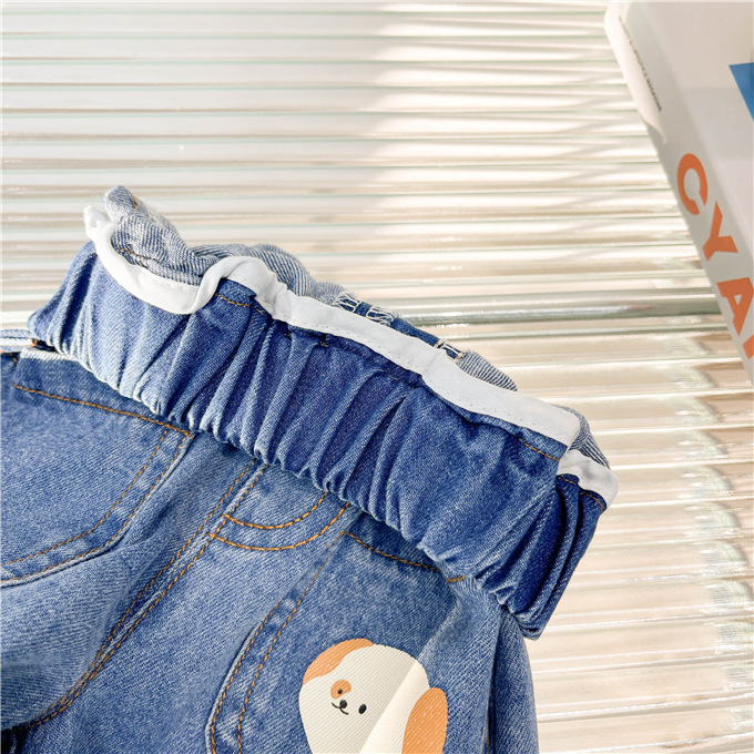 贝贝城秋季新品韩版儿童裤子男宝宝牛仔裤1-3-5岁儿童束脚裤休闲详情15